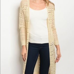 Sand Cardigan